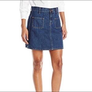 NWT Lucky Brand High Wasited Mini Denim Skirt 25